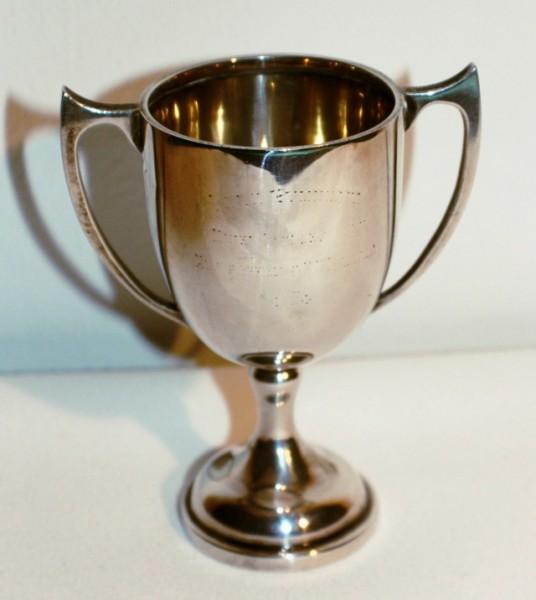 Pokal, Kelch, Silberpokal 900 Deko, Ambiente Empire #8028
