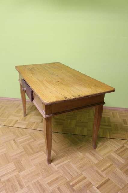 Tisch, Biedermeier um 1890 mit Schublade #2073