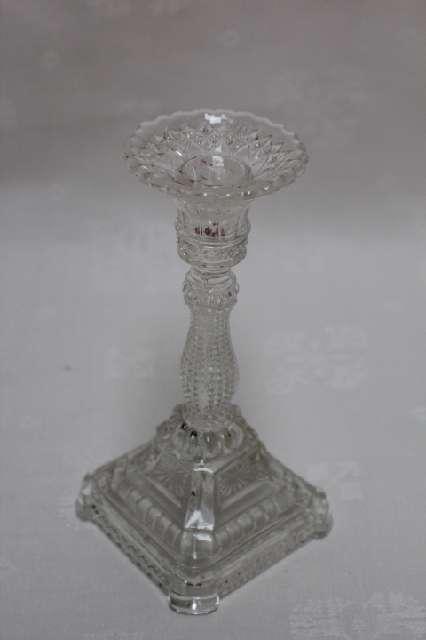 Kerzenleuchter, Kristallleuchter, Glas, Antik, Tischdeko #1346
