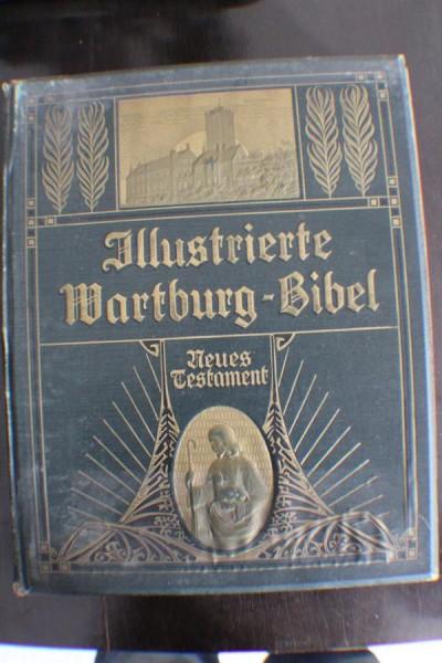 Buch, Bibel Wartburg, illustriert von 1911, sakral #7007
