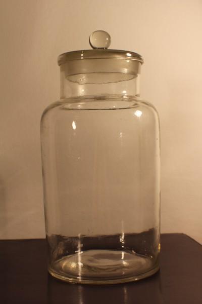 Apothekenglas, Bonbonglas, Glasbehälter, Vorratsbehälter, Deko und Vintage #6294