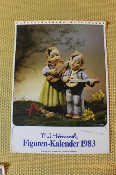 Kalender 1983 Goebel Hummel, Hausmusik #2663