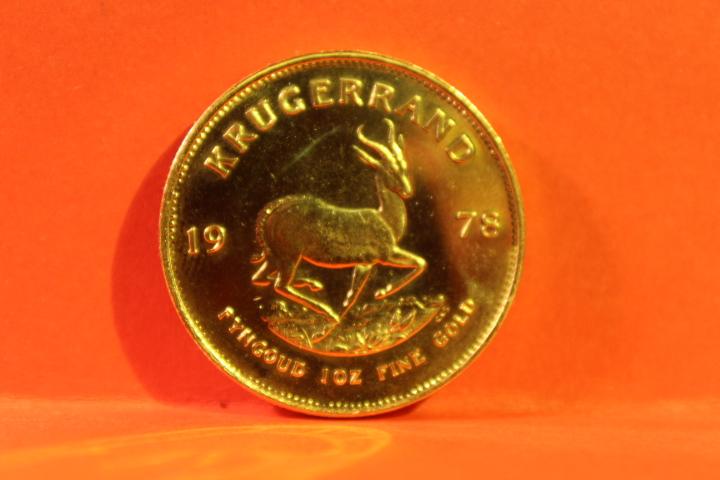 Münze Krügerrand, PP, 1 oz Gold Münze 1978  #3230 0524