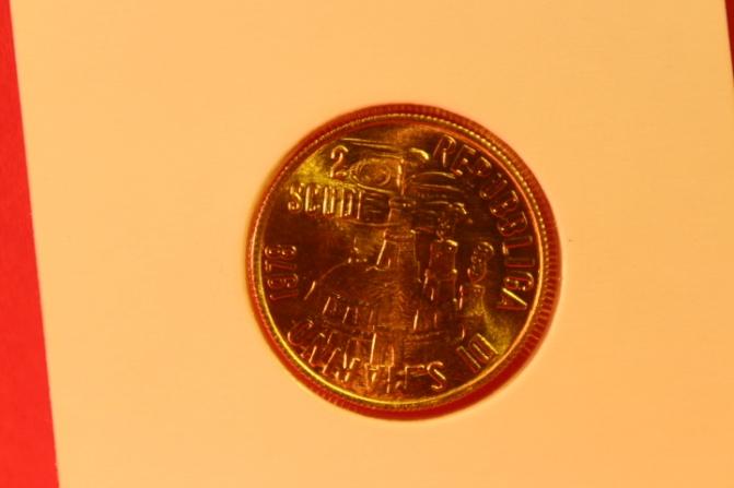 Münze San Marino 1978, Konvolut 1 Scudo 2 Scudi Gold 1,2,5,20 Lira #3212