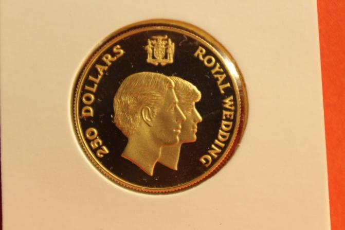 Münze 100 Dollar Jamaica Gold pp, 1981 26mm #3225 0424