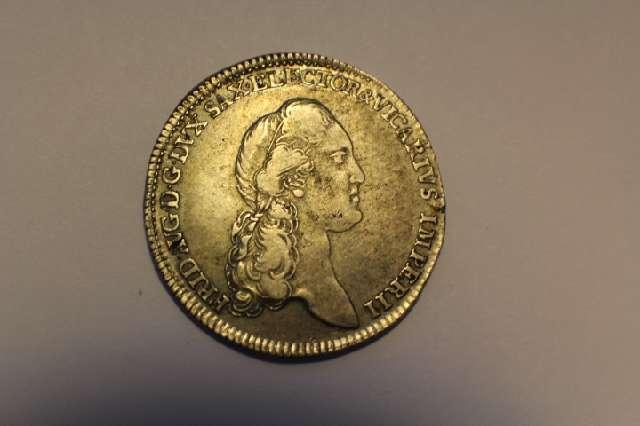 Münze 1/3 Thaler, 1790 Saxony, Frederick Augustus III., Silber #3041