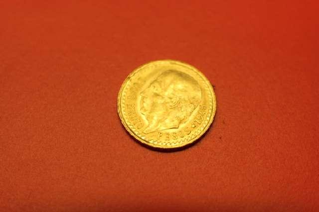 Münze 2,5  Pesos Gold, Mexico, Goldmünze von 1945 #3054  2405