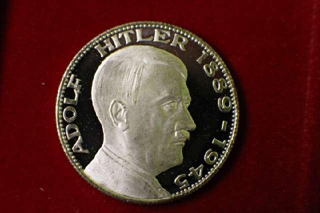 Medaille, Drittes Reich Adolf Hitler, Silber #3075