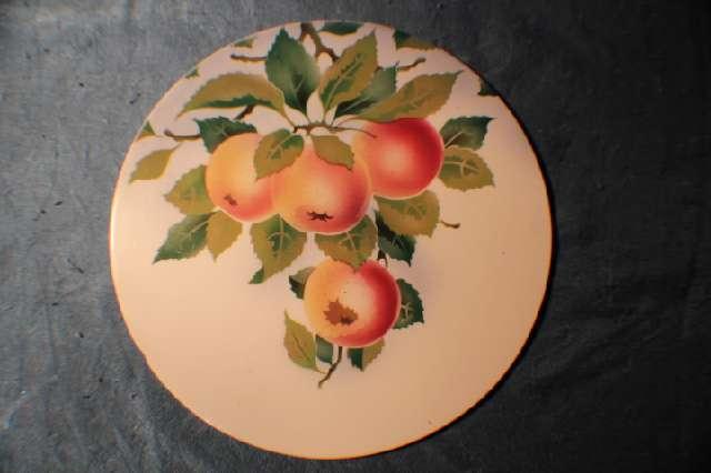 Keramikuntersetzer, Apfel Motiv #4525