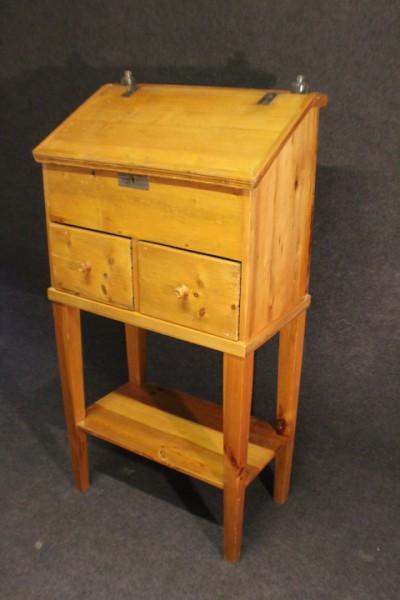 Schreibtisch, Schreibpult, Empfangspult, Auktionator, Weichholz Kiefer #2501