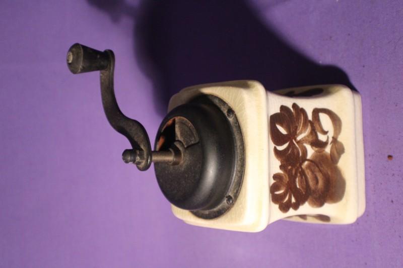 Kaffeemühle Keramik Polen  Moulin a cafe coffee grinder #4995
