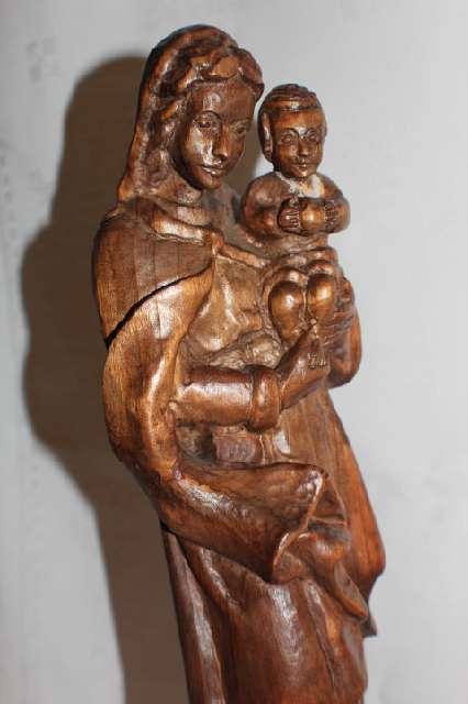 Skulptur, Statue, Figur, Madonna, Maria, Mutter Gottes, Religion, sakral, antik #1534