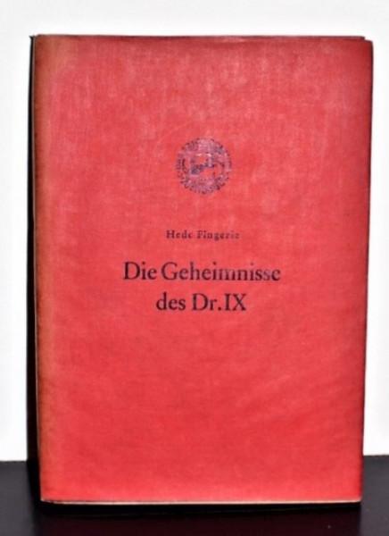 Buch, Die Geheimnisse des Dr. X, Schmidt-Verlag, Fingerle Jugendbuch #7166
