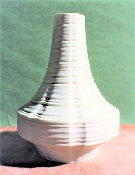 Vase Heinrich Porzellan Relief matt   #  5392