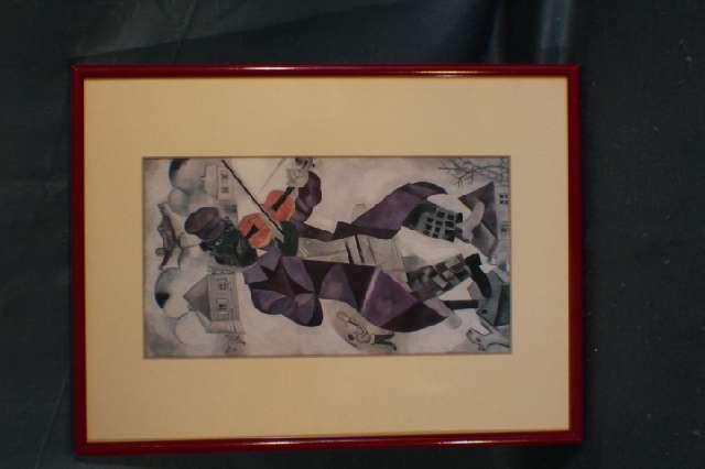 Bild, Aquarell oder Druck, Marc Chagall #4695