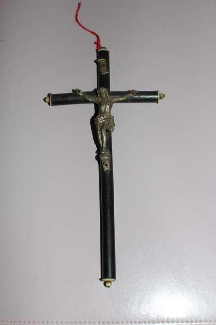 Kreuz, Kruzifix, Korbus, Religion, Ebenholz, antik #6095